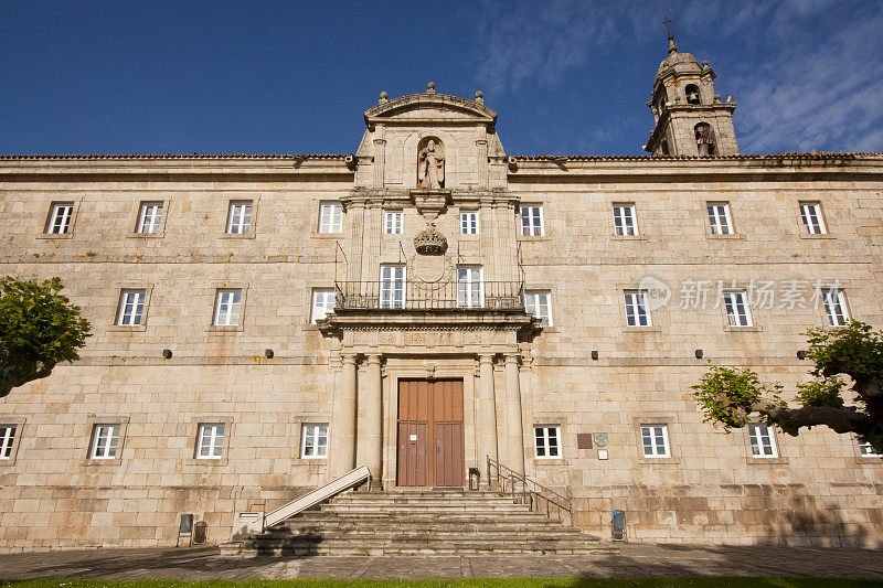 西班牙加利西亚Monforte de Lemos圣维森特皮诺修道院。